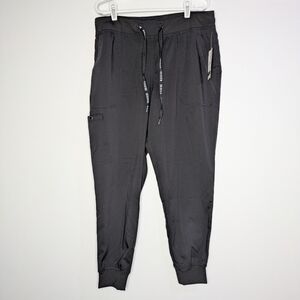 NWT Medcouture Black Nurse Scrub Pants L